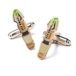 Doctor Who Sonic Screwdriver Cull Links Cufflinks Set New in box !
